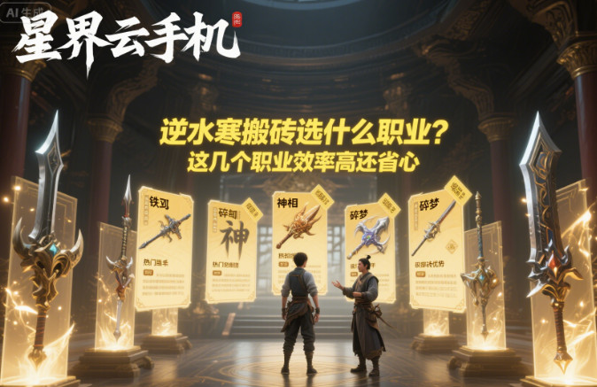 逆水寒搬磚選什么職業?這幾個職業效率高還省心 image.png